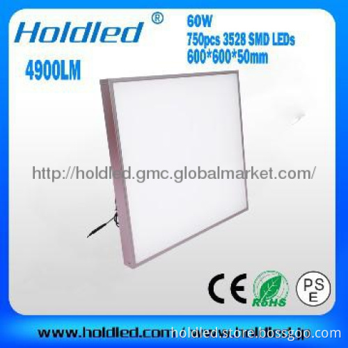60w led panel lilght 4900lm 600*600